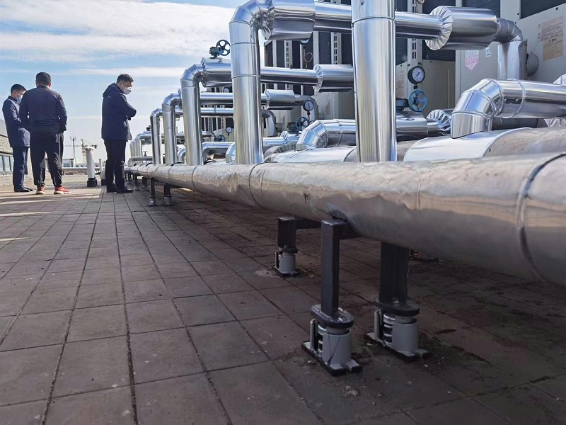 空調(diào)機(jī)組安裝減振器