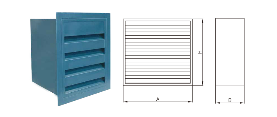 JN系列消聲百葉窗