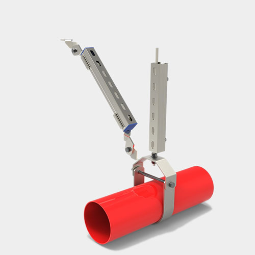 DN200以下單管側(cè)向抗震支架
