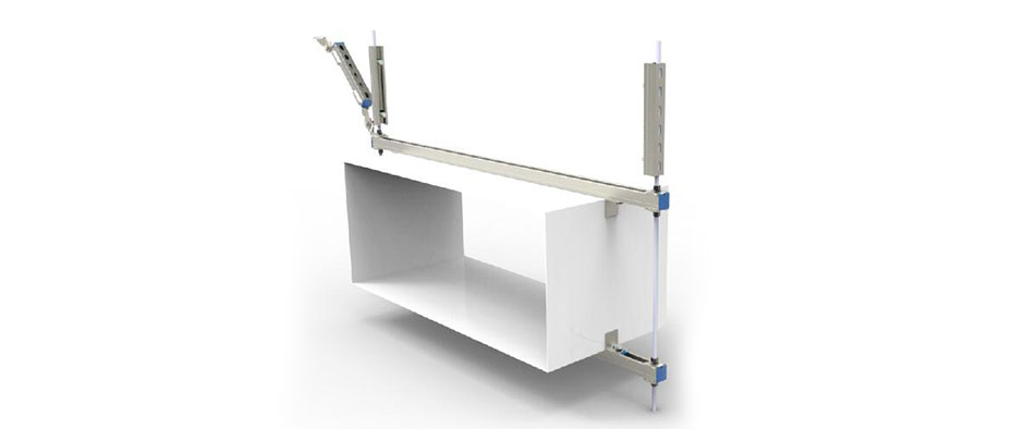 矩形風管側(cè)向抗震支架