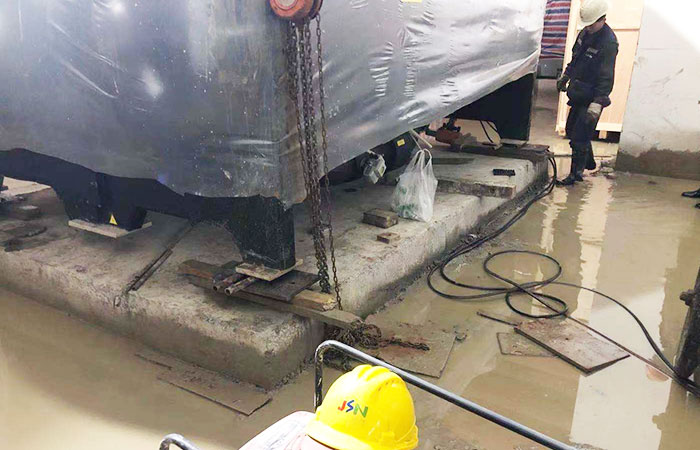 杭州蕭山機(jī)場三期T4航站樓主機(jī)房安裝金諾水泵減震器案例！